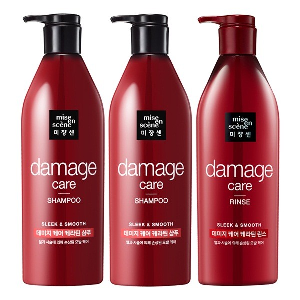 Dầu Gội/ Dầu xả Mise En Scene Damage Care 680ml- Chuyên gia chăm sóc & phục hồi hư tổn