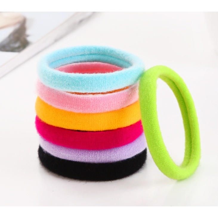 Set 20 dây buộc tóc nhiều màu dễ thương