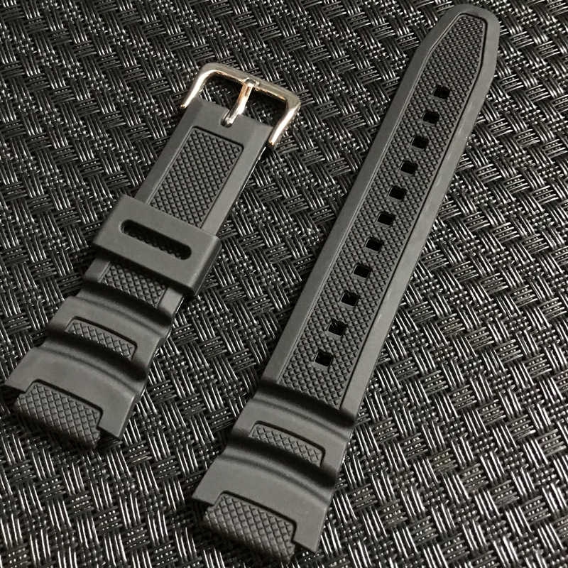 Dây đeo đồng hồ thay thế bằng silicon cho Casio W218H/W-S210 AQ-S810W AQ-S800W AE-1000W AE-1300 AE-1200 MRW-200H W-800H