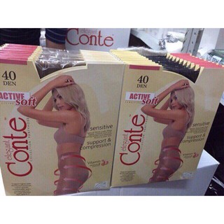 Quần tất chân siêu vận động Conte Active Soft 40Den