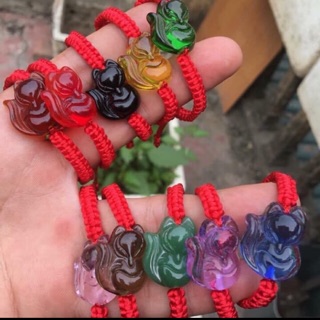 Lắc tay hồ hly tết dây