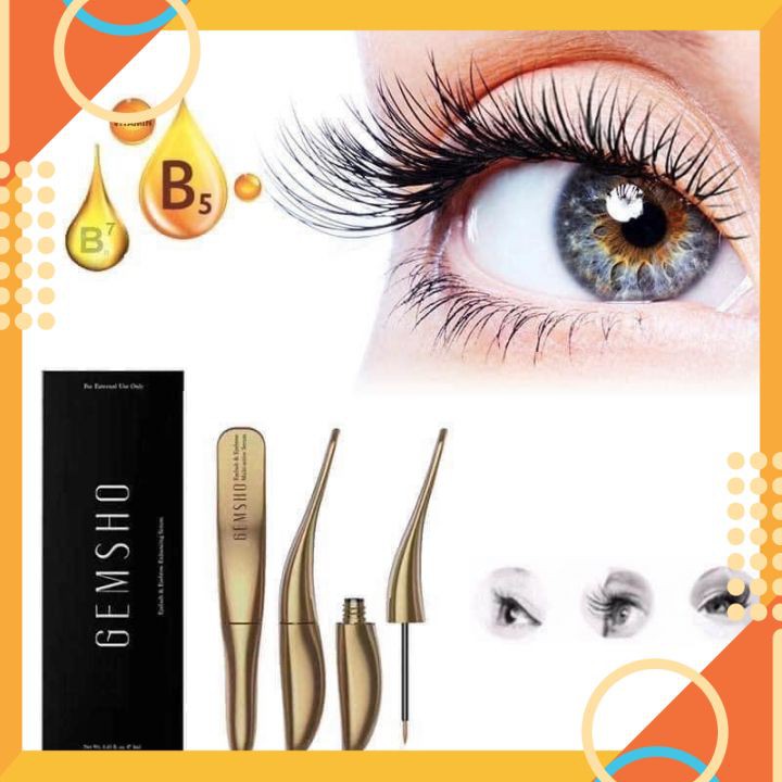 Serum Siêu Dưỡng Dài Mi , Dày Mi GEM SHO 3ml [ Auth Mỹ ] | BigBuy360 - bigbuy360.vn