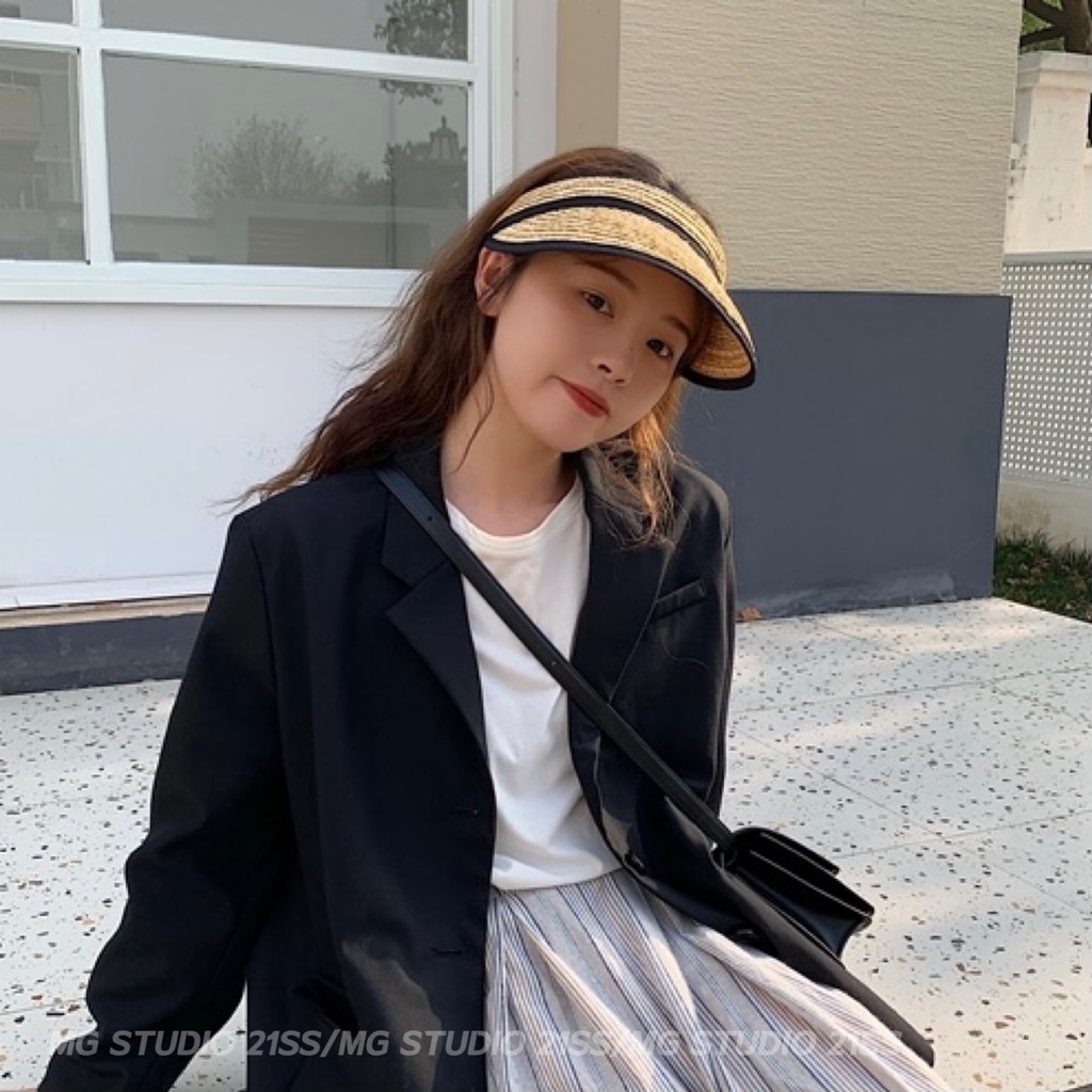 MG STUDIO/summer wheat straw hat