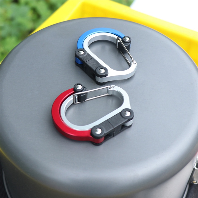 [Móc Và Khóa Đa Năng] [Công Cụ Nhiều Công Cụ] [Khóa Chữ D Bằng Hợp Kim Nhôm] [Đi Bộ Đường Dài, Đi Du Lịch] [Ba Lô] [Khóa Xoay]