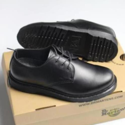 [Sale 3/3] Giày Da Bò 1461 2020 Full Black .Giày Dr.Martens Thailand Chính Hãng(1461.F.Black) Sale 11