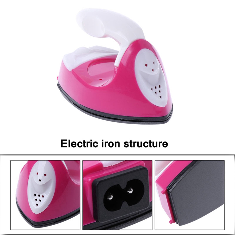 Protable Crafting Clothes Iron/ Non-Stick Soleplate Handheld Mini Sewing Supplies