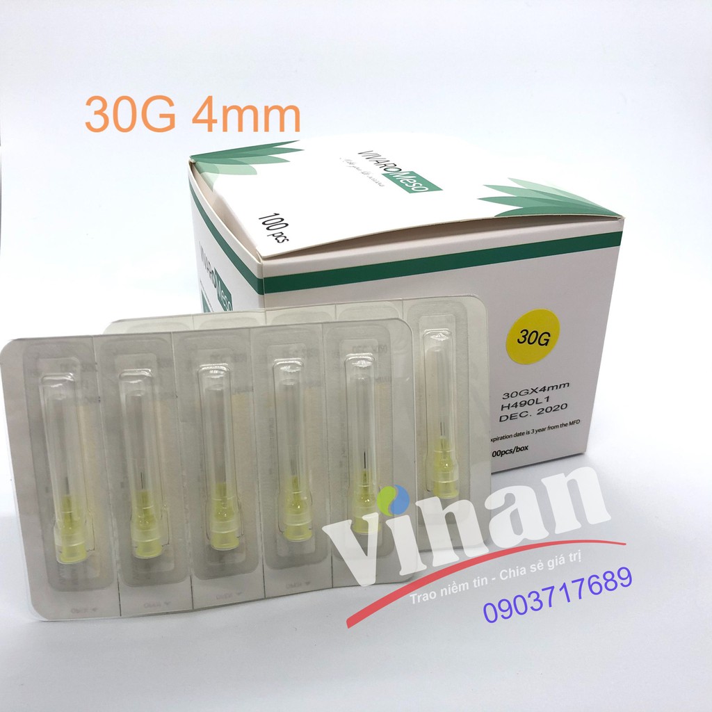 Kim meso 30G 4mm | 30G 13mm Vivaro Meso -  Kim 30G 4mm | Kim 30G 13mm | Kim Meso 30G | Kim Tiêm Nano
