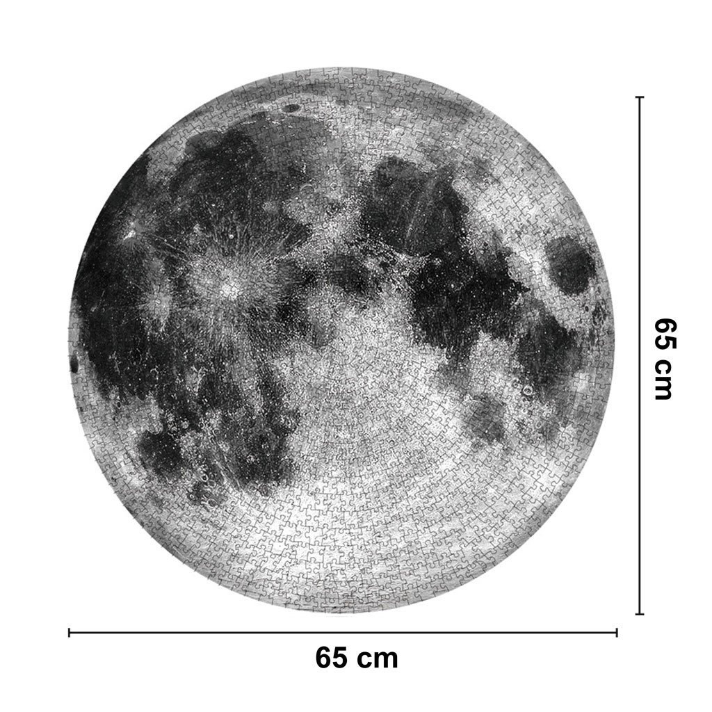 Tranh xếp hình 1000 mảnh ghép thú vị chất lượng cao Zodiac - Mandala - Moon - Earth - Báo Đốm - Khủng Long