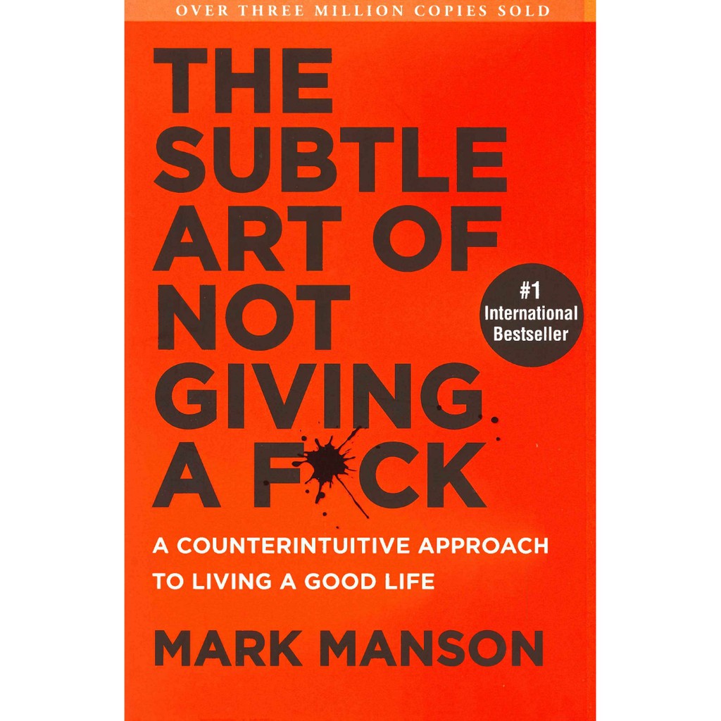 Sách ngoại văn: The Subtle Art of Giving A F*ck.