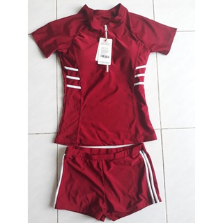 Đồ bơi nữ trẻ trung - 2 màu Đen & Đỏ