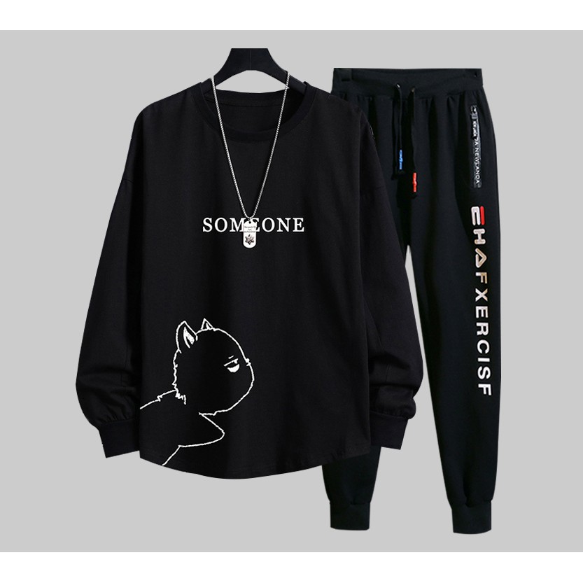 Bộ Quần Áo Nam Áo Thun Quần Jogger Bo Gấu Phong Cách Thể Thao Thời Trang Zenkonu TOP NAM 136 + QUAN NAM 069
