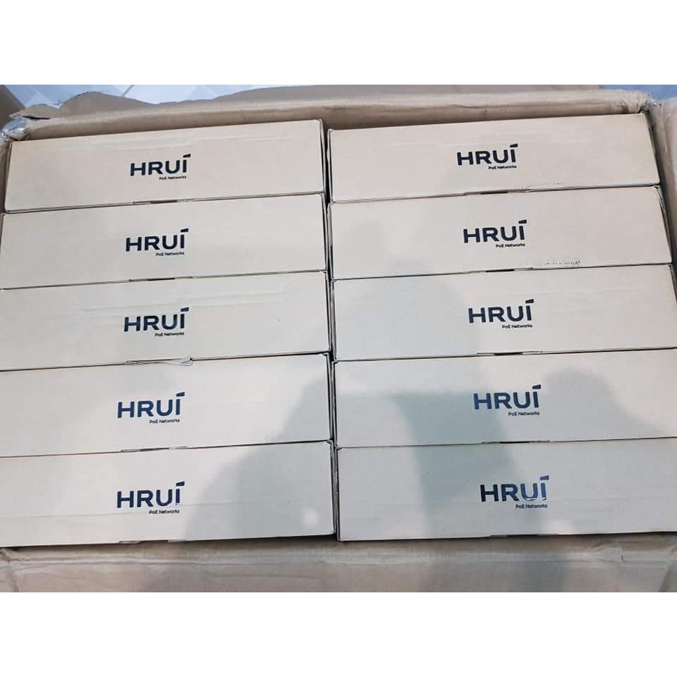 Bộ chia mạng  Poe Hrui/HDV/ONV HR900-AF-82N 8port POE + 2 Uplink