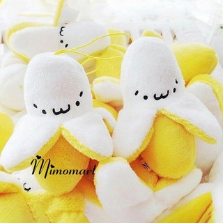 Móc khóa chuối bông cute