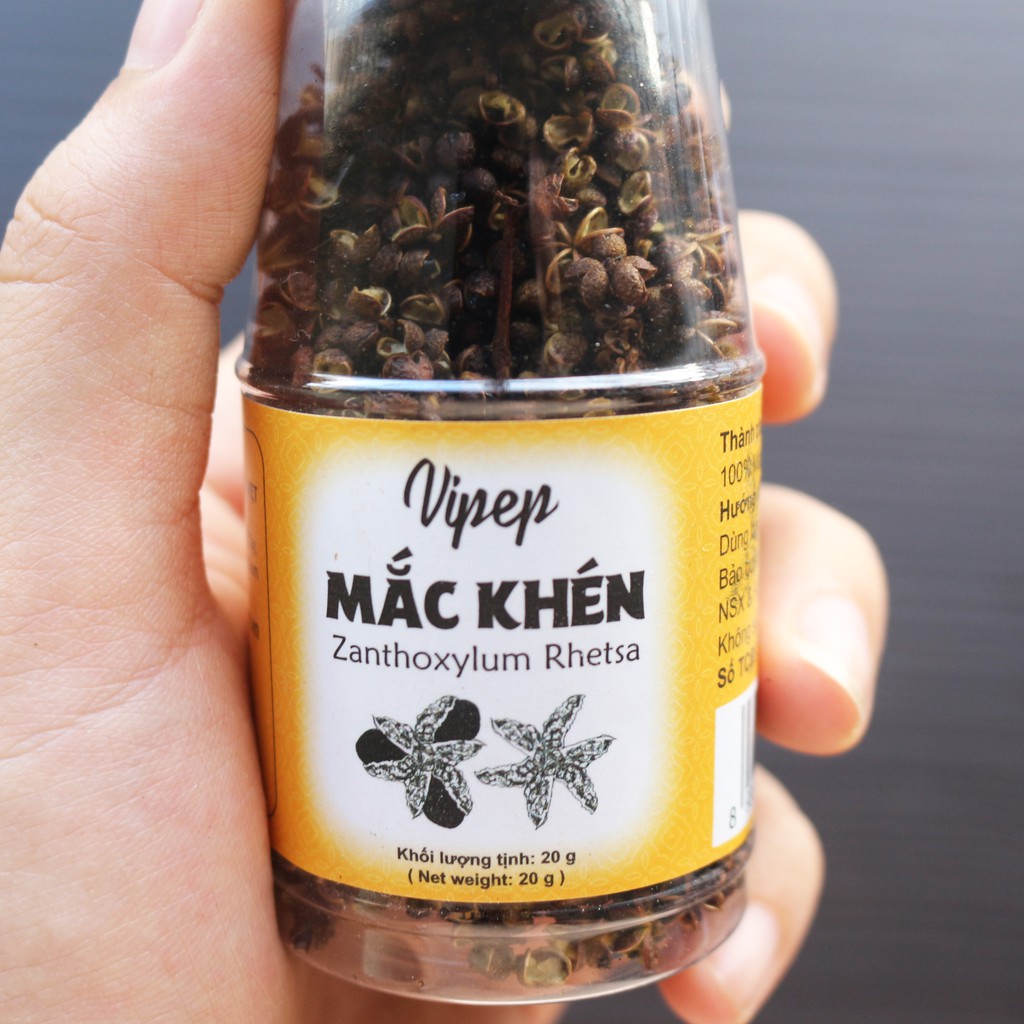 Mắc khén Vipep 20gr - Hạt mắc khén chất lượng cao - Gia vị ướp thịt nướng Tây Bắc