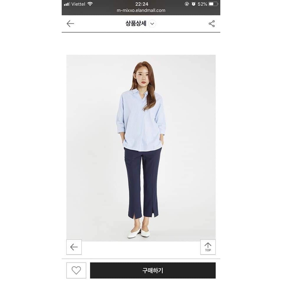 Quần Tây miiixxo xẻ trước Kami | BigBuy360 - bigbuy360.vn