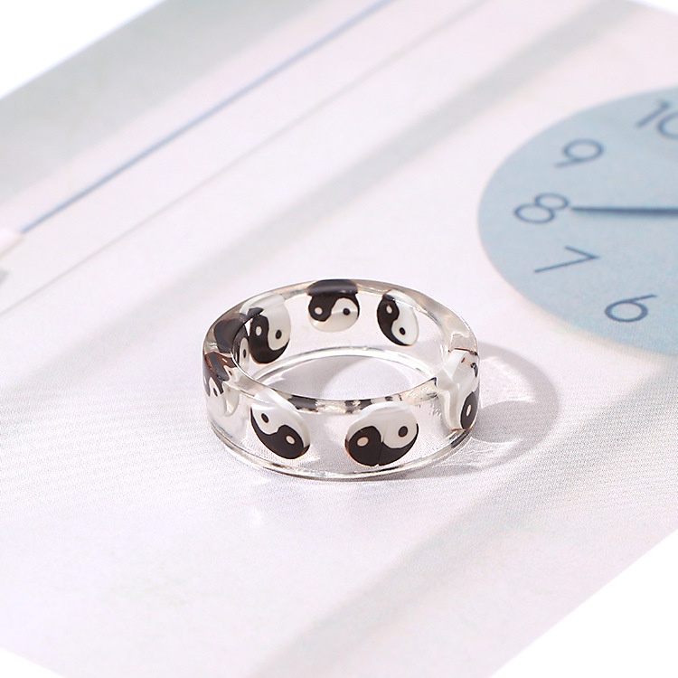 [Bán Chạy] [Nhẫn Nhựa Resin Đơn Giản Hình Chú Ếch Vệ Tinh Chi Chi] [Nhẫn Siêu Mỏng Mịn Thanh Lịch] Trang Sức Đáng Yêu Cho Bạn Nữ]