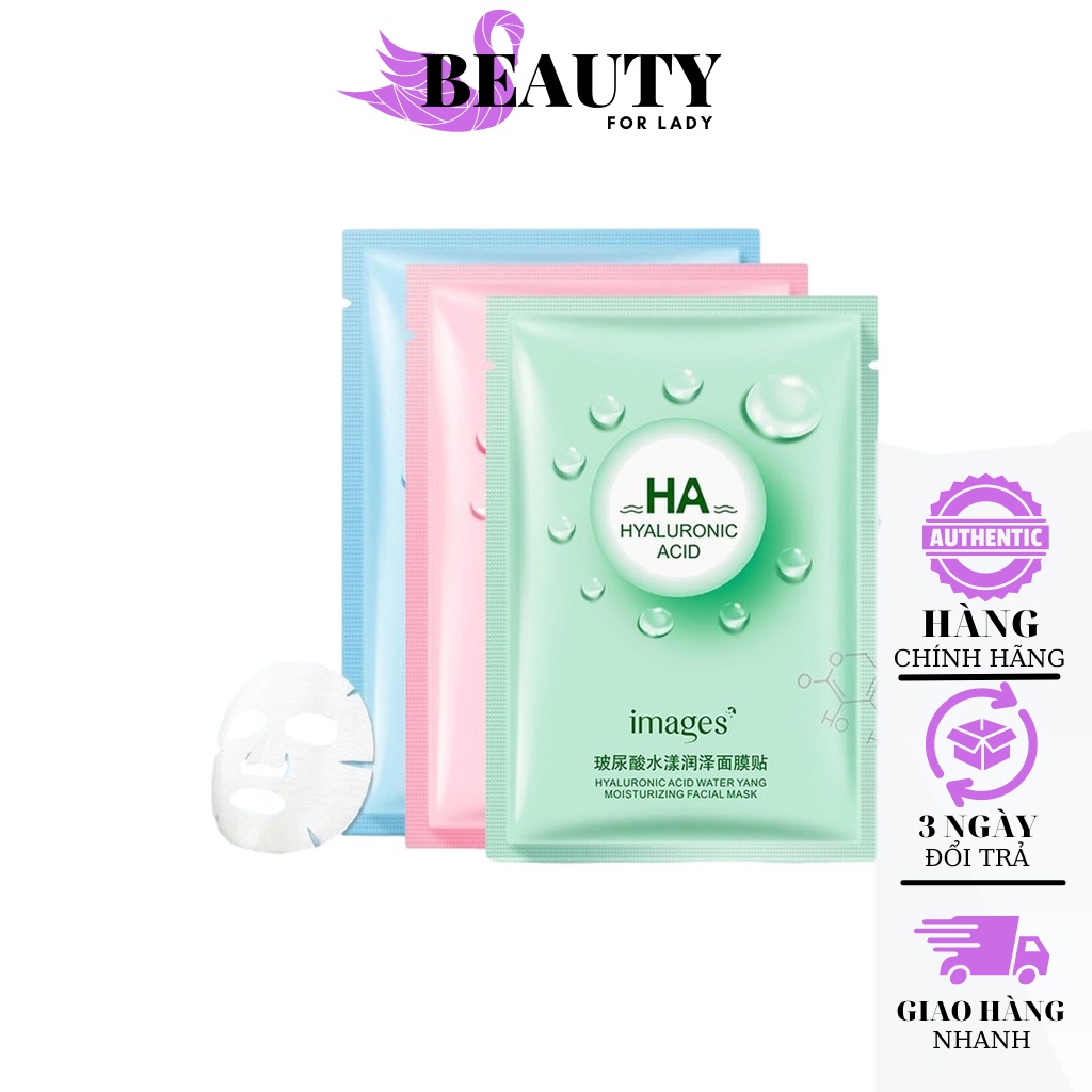 Mặt Nạ Giấy HA Images- Dưỡng Trắng Da, Ngừa Mụn, Cấp Ẩm Thải Độc (Nhận Sỉ)