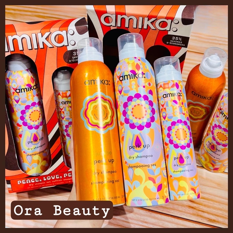 Dầu gội khô Amika Perk Up Talc-Free Dry Shampoo