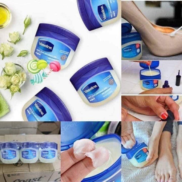 Sáp dưỡng ẩm Vaseline 100% Pure Petroleum jelly Original