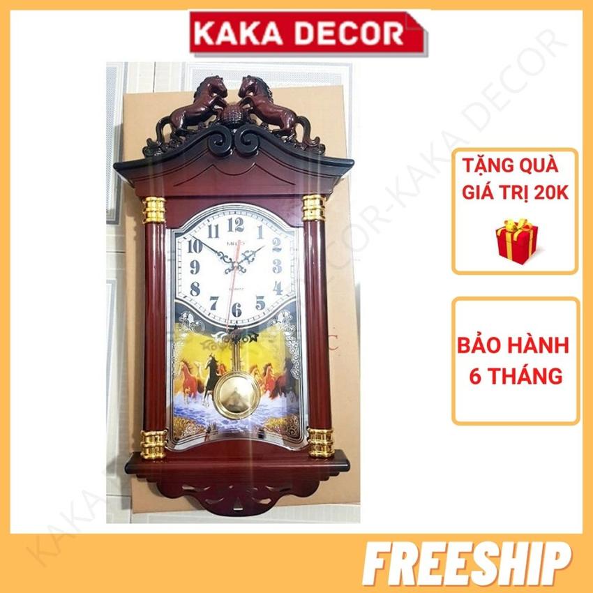 Đồng Hồ Treo Tường Quả Lắc Sáng Tạo Độc Đáo DHQL