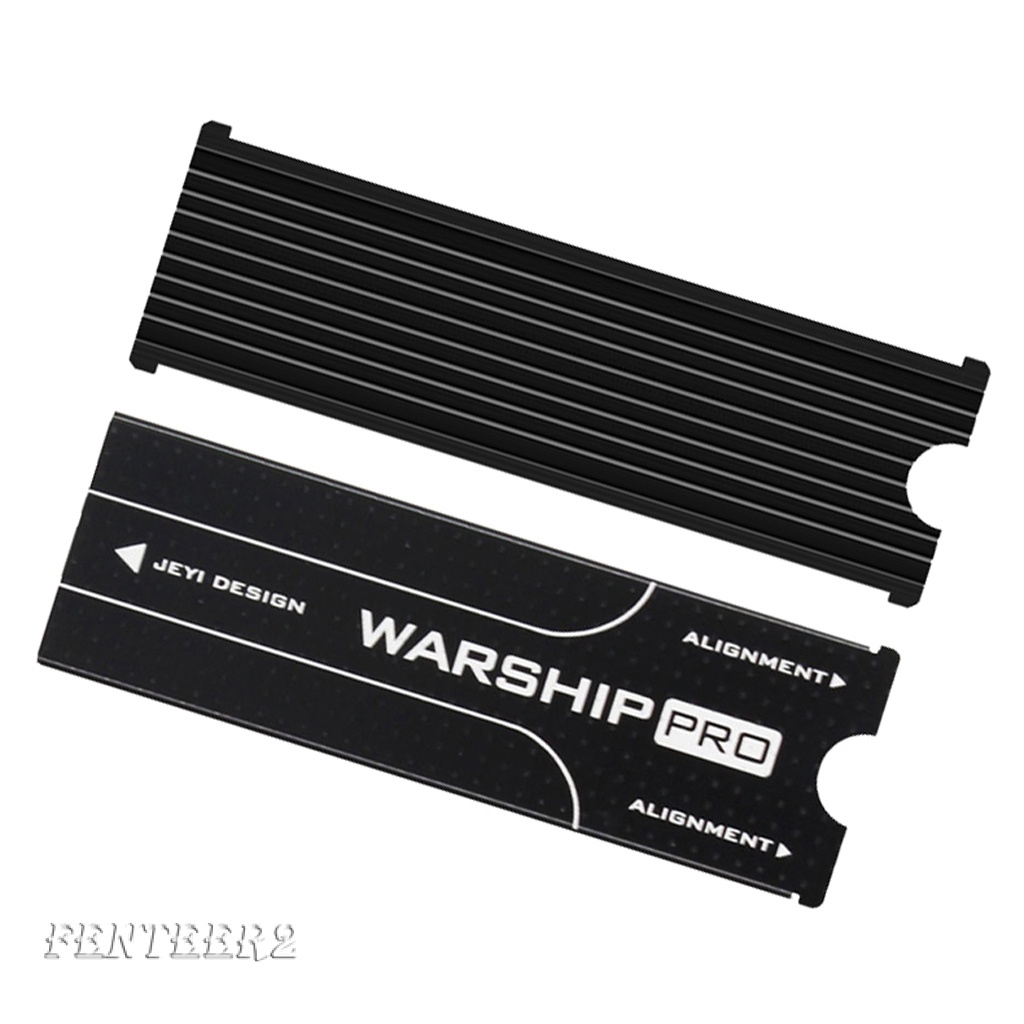 Aluminum Heatsink For PCIe NVMe M.2 2280 SSD w Thermal Pad Screws-Black | BigBuy360 - bigbuy360.vn