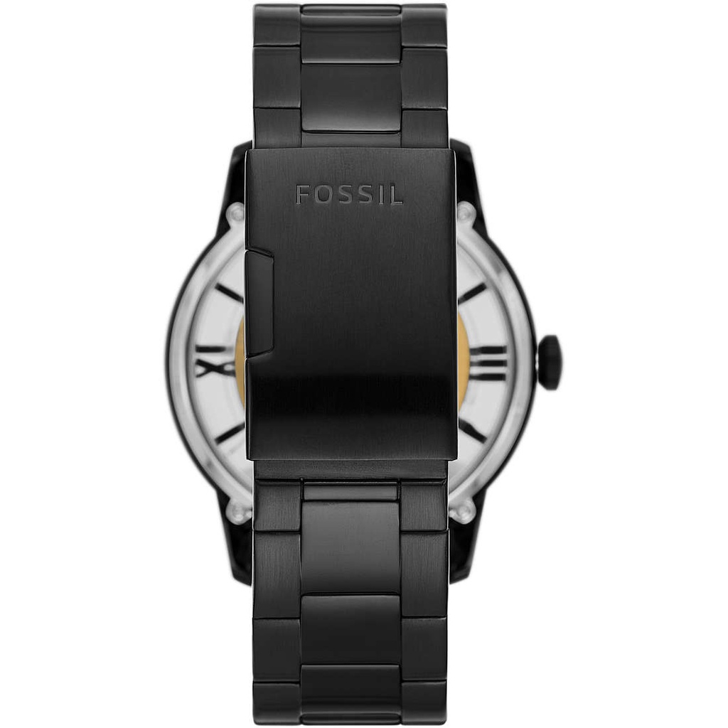 Đồng Hồ Nam Fossil ME3197 Automatic Lộ Cơ 44mm Dây Kim Loại