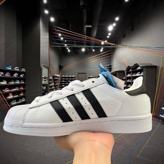 Giày SUPERSTAR mũi sò màu trắng sọc đen, giày thể thao nam nữ adidas mũi sò 1.1 , ảnh thật, full size