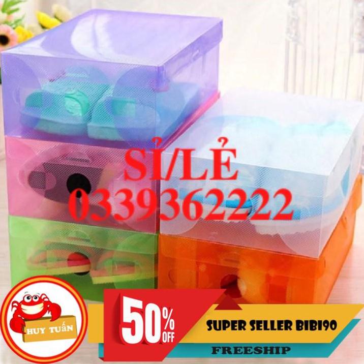 [ COCOLOVE ] Combo 5 hộp đựng giày trong suốt  HAIANHSHOP