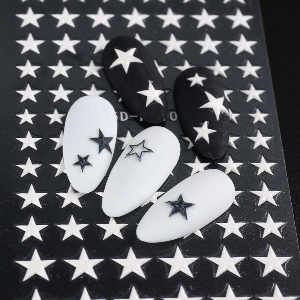 [Hàng mới về] Miếng dán trang trí móng tay thủ công họa tiết chòm sao và bầu trời nhiều kiểu 5d bắt mắt