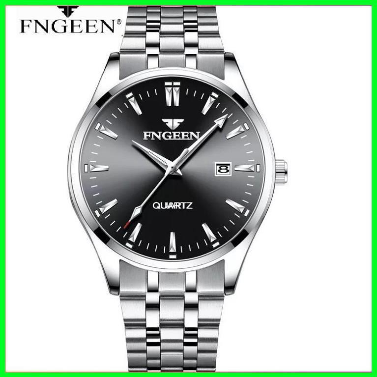 [Siêu Giảm Giá] Đồng Hồ Nam Fngeen Máy Quartz Dây Thép Cực Đẹp (Tặng Kèm Hộp Và Pin Dự Phòng) | BigBuy360 - bigbuy360.vn