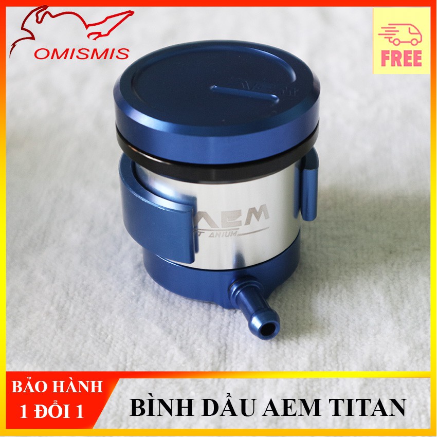 [HÀNG LOẠI 1] BÌNH DẦU AEM RIZOMA FULL TITAN CAO CẤP SÁNG BÓNG ĐẲNG CẤP