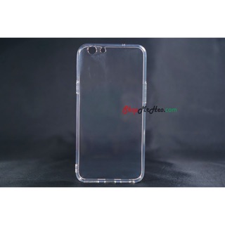 Ốp lưng dẻo silicon trong suốt cho oppo A59/F1s tặng kính cường lực