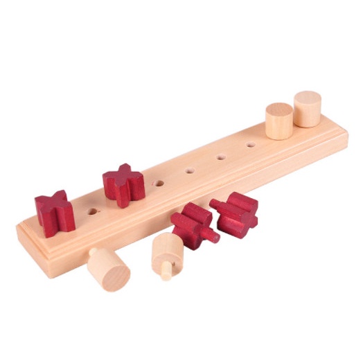 Đồ chơi trí tuệ_Thử thách trí não_Eight Men on A Raft- Wooden Puzzle_Hack não &amp; IQ Toys_Giải đố_Thông minh_Trí tuệ