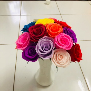 Hoa giấy handmade- Hồng (đặt >=5 bông)