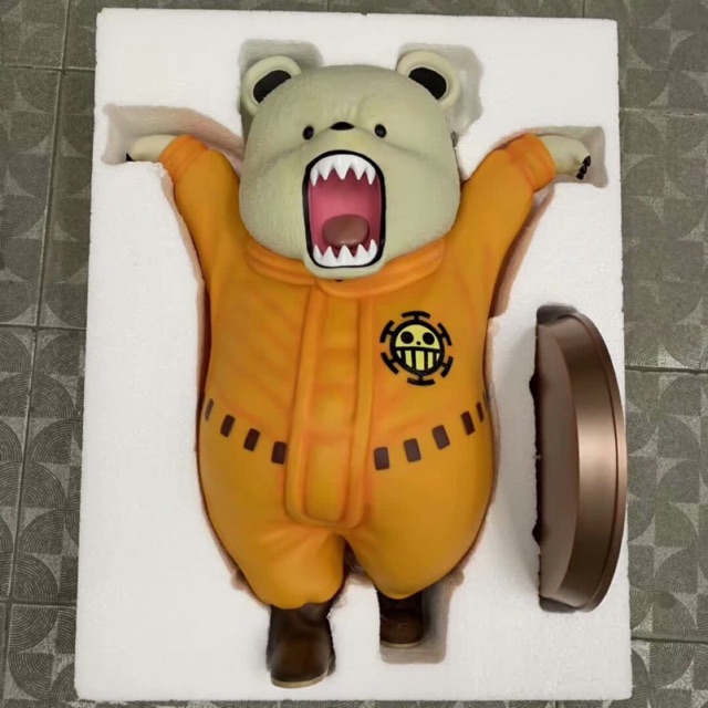 Mô hình gấu Bepo - Hoa tiêu băng hải tặc Heart  One piece