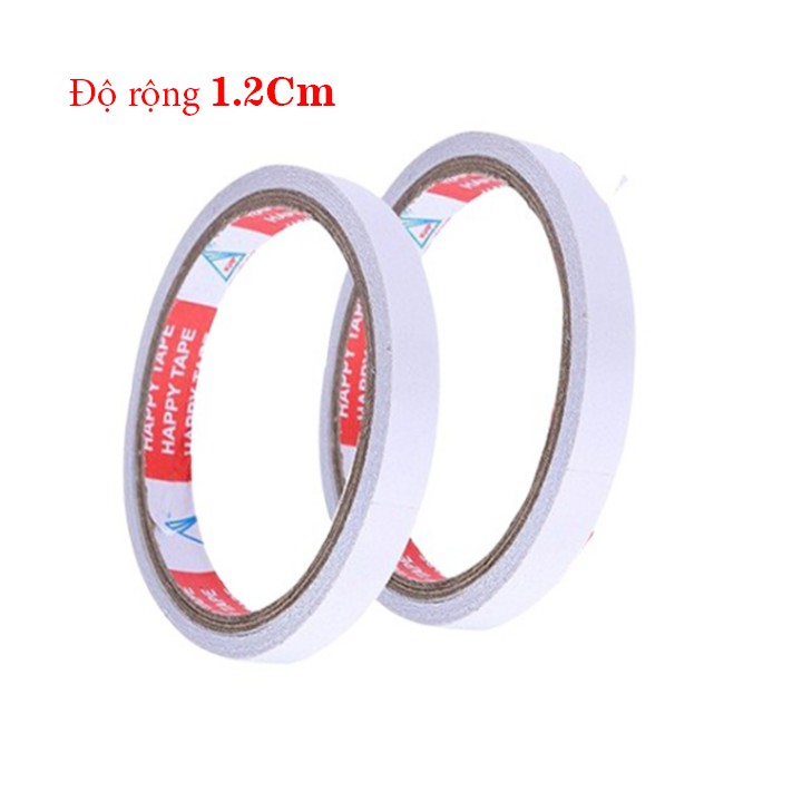 [Sỉ &amp; Lẻ] Băng dính 2 Mặt  (Phân loại hàng theo khổ rộng KT: 1.2cm, 2.4cm , 4.8cm)