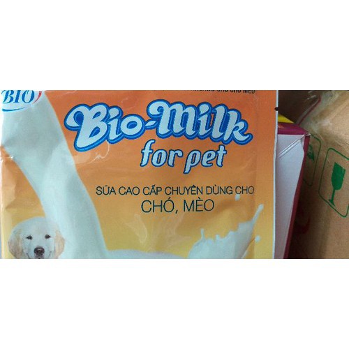 Bio milk sữa cho chó mèo mới sinh