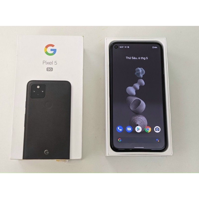 Điện thoại Google Pixel 5 5G 128GB like new 99% fullbox, Bảo hành 06 tháng