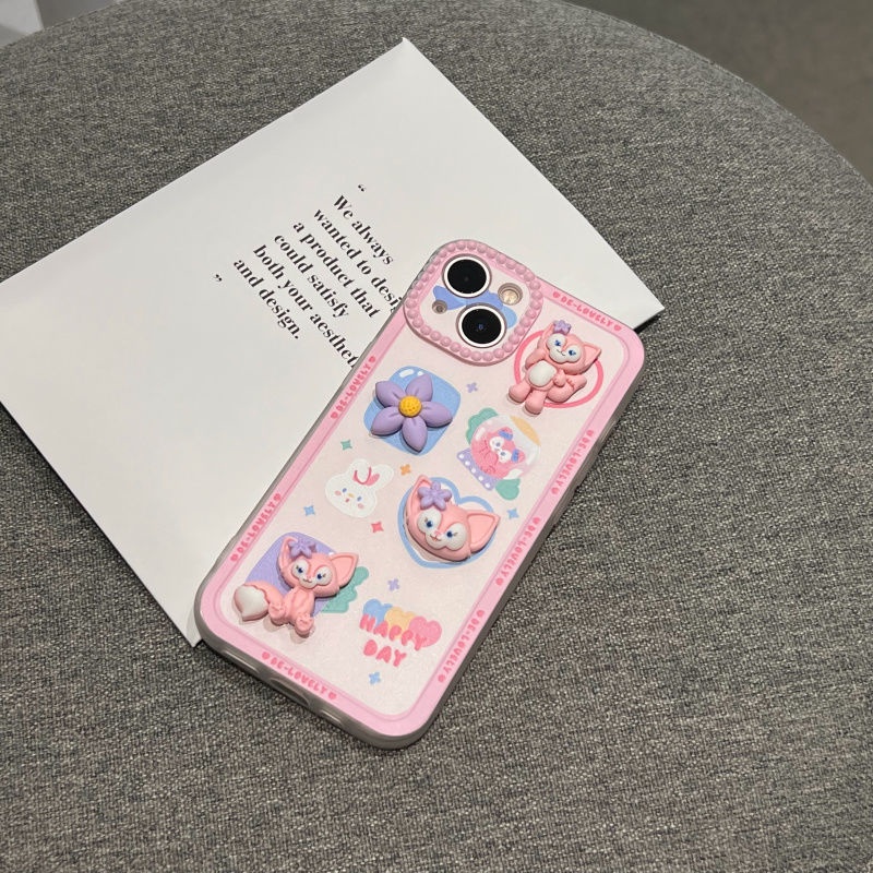 Ốp Điện Thoại Hình Chú Cáo 3D Dễ Thương Cho IPhone 12 13 11 Pro Max X Xs Max Xr 7 8 Plus Has4
