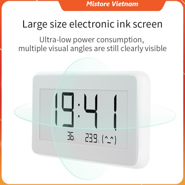 Đồng hồ tích hợp nhiệt độ và độ ẩm Xiaomi Mijia Smart Digital Clock