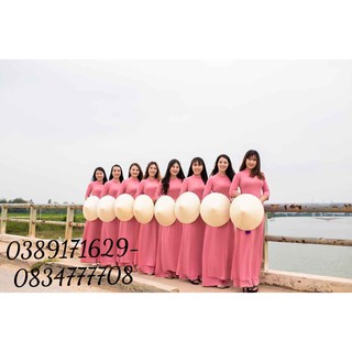 Áo Dài Đồng Phục - Chất Lụa Nhập Cao Cấp