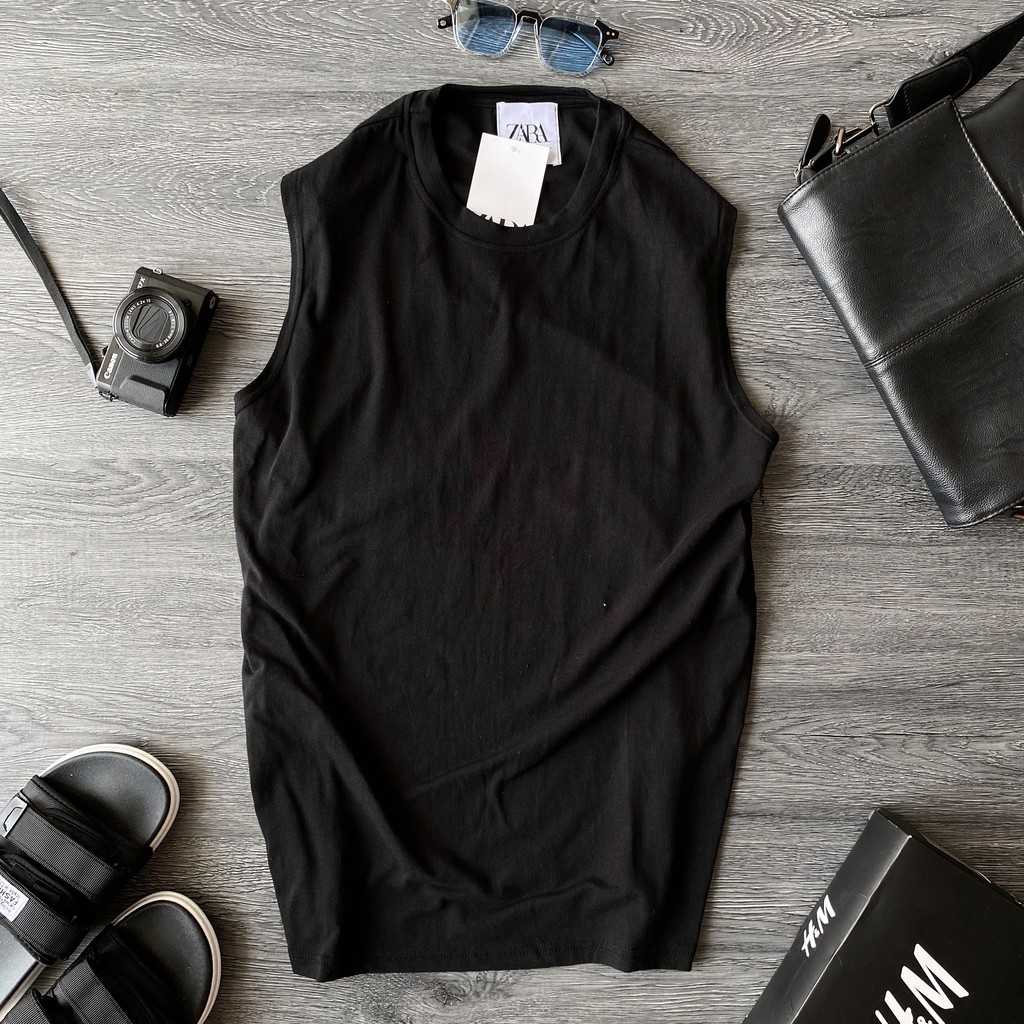 [Mã SKAMA06 giảm 8% TỐI ĐA 50K đơn250K] Set áo tank top Z.ra . set áo cotton nam nữ unisex , MSW Town | BigBuy360 - bigbuy360.vn