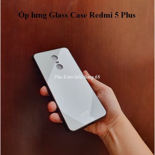 Ốp lưng kính cường lực Redmi 5 plus