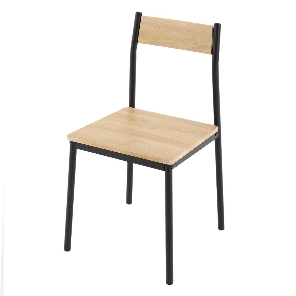 HomeBase FURDINI Bộ bàn ăn gồm 4 ghế chống trơn trượt bằng gỗ MDF TAYLOR W110xH74,5xD70cm màu nâu