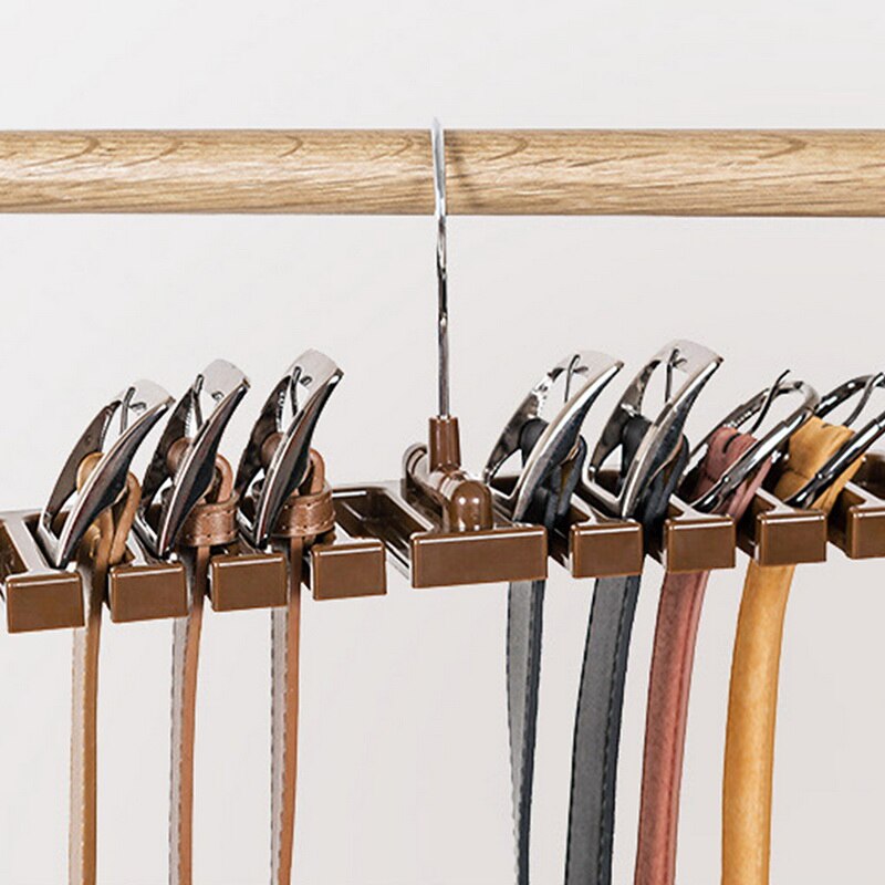 1pc Giá đỡ Lưu Trữ Thắt Lưng Lớn Giá Treo Cà Vạt Kệ Treo Khăn Lụa Hoàn Thiện Cà Vạt Cho Tủ Quần áo Gia đình Người Giữ Tủ