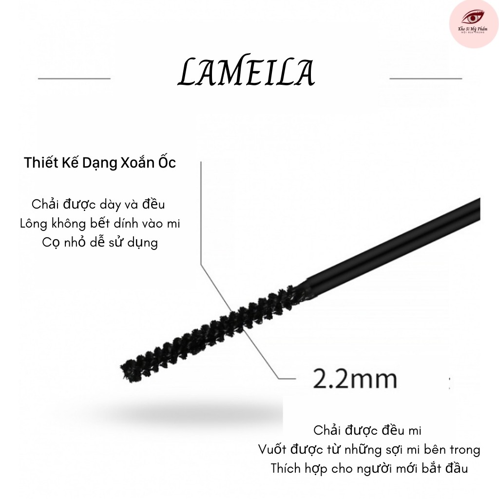 Mascara LAMEILA cao cấp giúp mi dài và cong mascara nội địa trung JINT