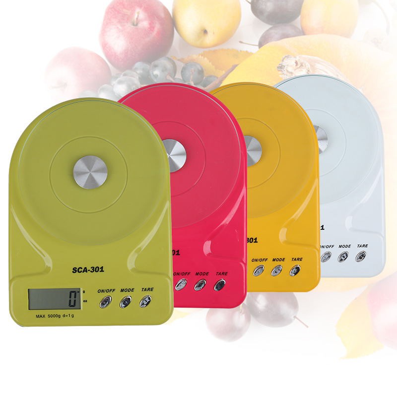 Cân Điện Tử Mini 5kg Cân Nhà Bếp SCA 301 Mặt Kính Cường Lực Siêu Chính Xác Bảo Hành 1 Năm Shop QUA