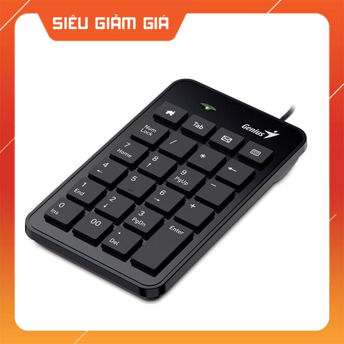 Bàn phím số Numpad Genius i120 / i30 USB - Bảo hành chính hãng 12 tháng
