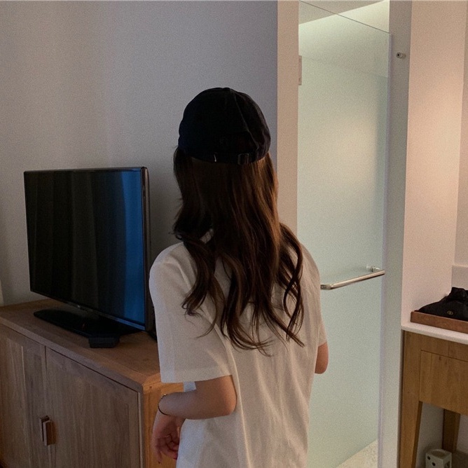 Áo thun SUXI ngắn tay cổ tròn in chữ đơn giản thời trang mùa hè cho nữ