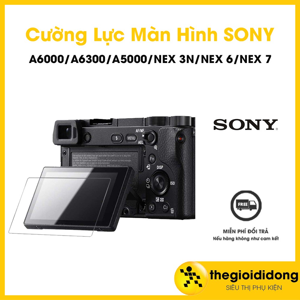 [CHÍNH HÃNG] Cường lực Sony A6000 – Dán cường lực màn hình máy ảnh Sony A6000/A6300/A5000/A6400/A6500/NEX 3N/NEX 6/NEX 7